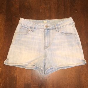 High Waisted Jean Shorts